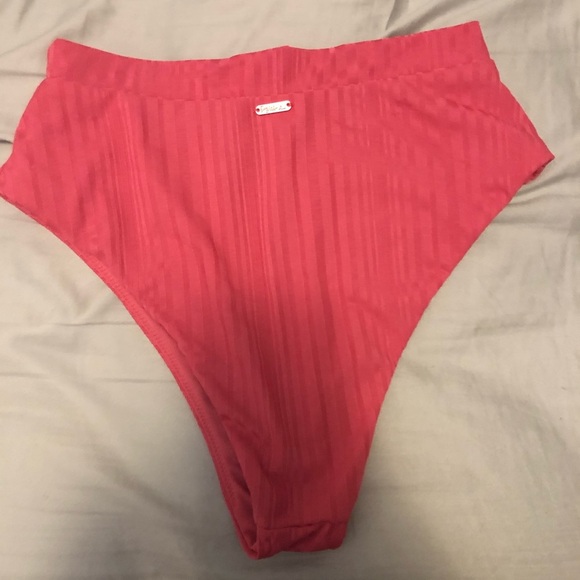 🌻Raisins Beach  High-Waist Bikini Bottom - Picture 2 of 3